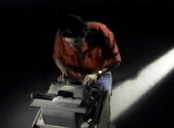 Stephen King typing Primetime Aug 23 1990